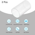 thumbnail image 3 of Acrylic Pipe Clear Rigid Round Tube 2pcs 84mm ID 90mm OD 6" for Lamps and Lanterns, Water Cooling System, 3 of 6