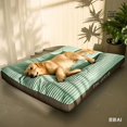 thumbnail image 3 of Perrera lavable para perros, sofá grande para mascotas para las cuatro estaciones, además de pana gruesa, cojín para dormir profundo, estera para cachorros para perros pequeños a grandes, 3 of 4