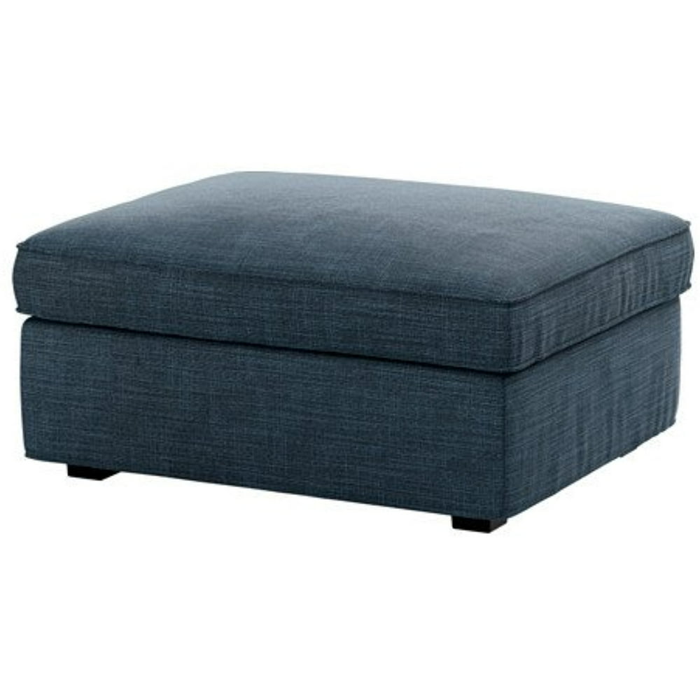 Ikea Ottoman with storage, Hillared dark blue 16204.291123.630