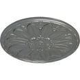 thumbnail image 3 of 40"OD x 1 7/8"P Delfina Ceiling Medallion, Hand-Painted Silver, 3 of 5