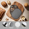 thumbnail image 4 of Pofeuu Serene Kitten Kingdom Print Silicone Pot Mat Mitten With Hanging Loop Heat Resistant Oven Mitts Non-Slip Bbq Baking Smoking Potholders, 4 of 7