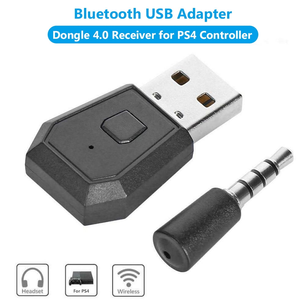 PS4 Bluetooth Adapter USB 4.0- Delaman Mini USB 4.0 Bluetooth  Adapter/Dongle Receiver and Transmitters, Compatible with PS4 Playstation