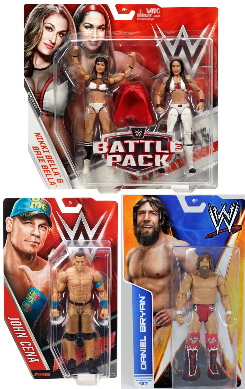 john cena and nikki bella toys