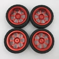 thumbnail image 3 of 4pcs Neumáticos Llantas de rueda para WLTOYS 144001 14 A959 Accesorios de rojo Zulema ruedas de neumáticos de coche rc, 3 of 6