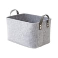 thumbnail image 2 of Cesta de almacenamiento plegable gris Sunnimix Cesta de almacenamiento, 2 of 7