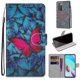 thumbnail image 1 of Funda de PU para Xiaomi Redmi 10, mariposa azul y roja, 1 of 5