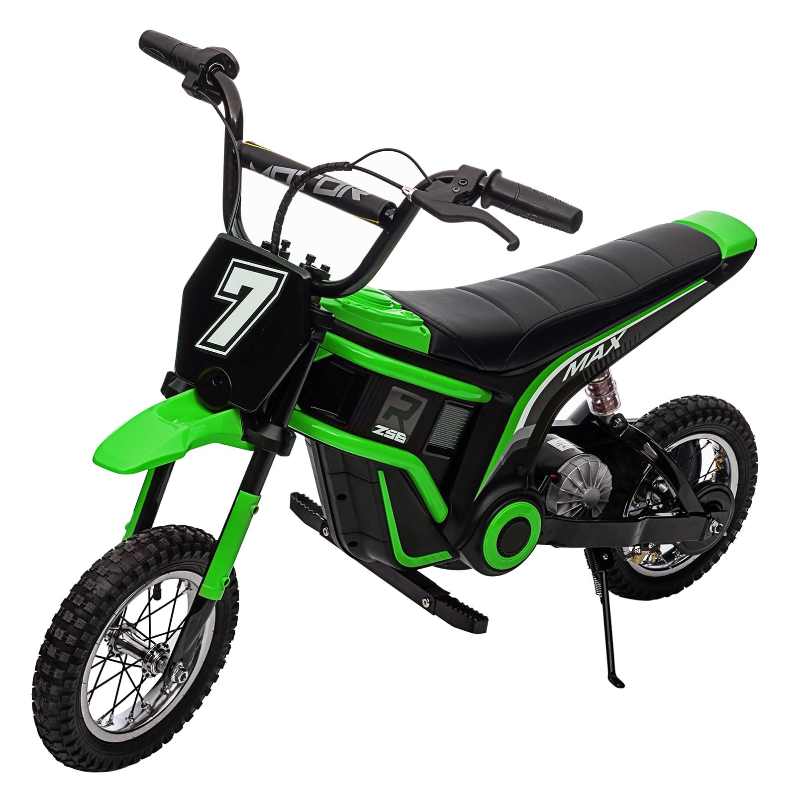 Huisuilinss Kids Dirt Bike,Mini Dirt Bike,24V Kids Electric Dirt Motorcycle 350W High-Torque Motorcycle for Ages 8-14,Up to 14.29 Mph,2-Speed Modes,Rear-Wheel Drive,Off-Road Ride-On Motocross Bike