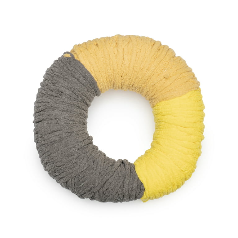Bernat® Blanket™ #6 Super Bulky Polyester Yarn, Gold 10.5oz/300g, 220 Yards  (4 Pack)