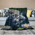 thumbnail image 2 of ARISTURING  Lotus Tiger Blanket Animal Art Print Soft Fluffy Throw for Couch Sofa Bed, 2 of 6