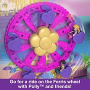 Polly Pocket Dolls Pollyville Resort Roll Away Playset