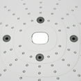 thumbnail image 6 of 8/9/10 inch Shower Head and Handheld Combo, High Pressure Dual Rainfall Shower Head 3-5 Shower Modes, Shower Head Set with 3-way Water Diverter&Suction Cup Holder&60inch Hose, White/Sliver/Black, 6 of 8