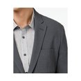 thumbnail image 3 of Michael Kors Mens Checked Two Button Blazer Jacket, Grey, 40 Regular, 3 of 4