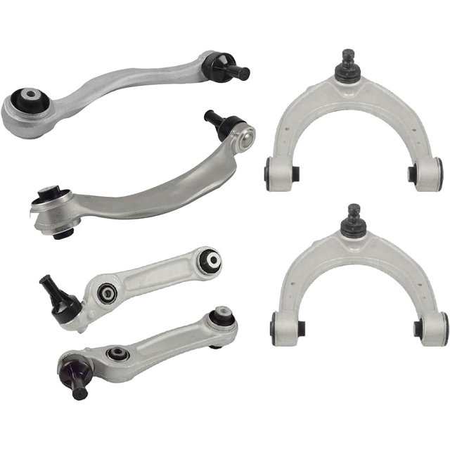 BINB ROAD Front Lower Forward & Rearward Control Arm + Front Upper Control Arms Compatible BMW 5 6 Series F06 F10 F11 F13 528i 640i