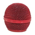 thumbnail image 4 of Cubierta protectora para micrófono (rejilla) - Accesorios prácticos para adultos - Fácil instalación - Reemplazo conveniente de la rejilla protectora Rojo, 4 of 9