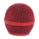 thumbnail image 4 of Cubierta protectora para micrófono (rejilla) - Accesorios prácticos para adultos - Fácil instalación - Reemplazo conveniente de la rejilla protectora Rojo, 4 of 9