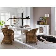 NovaSolo Halifax 2 Basket Buffet in Pure White