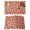 Red, variant on Autumn Leaf Placemats Set of 4, Green Maple Fallen Leaves Solid Color Placemats for Dining Table, Place Mats for Kitchen Tabletop, Waterproof Wipeable Dining Table Mats Set