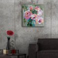 thumbnail image 5 of Epic Art 'Pink Pearl' by St. Hilaire Elizabeth, Acrylic Glass Wall Art, 24"x24", 5 of 8