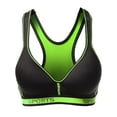 thumbnail image 2 of FashionOutfit Women's Sporty Wirefree Padded Mesh Strap Sport Bras, 2 of 4