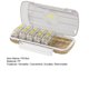 thumbnail image 4 of Pastillero Homerr, práctico contenedor para dos pastillas diarias, con 14 compartimentos, organizador semanal para viajes en casa., 4 of 7