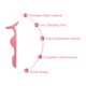 thumbnail image 5 of Ygjytge Pinzas Huapan, Aplicador De Pestañas Postizas, Clip De Extensión De Pestañas (Rosa) Ygjytge Para estrenar, 5 of 8