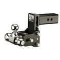 thumbnail image 5 of B&W TS20048B Tow and Stow 2.5 Inch Shank Tri Ball Hitch Mount with 5 Inch Drop, 5 of 5