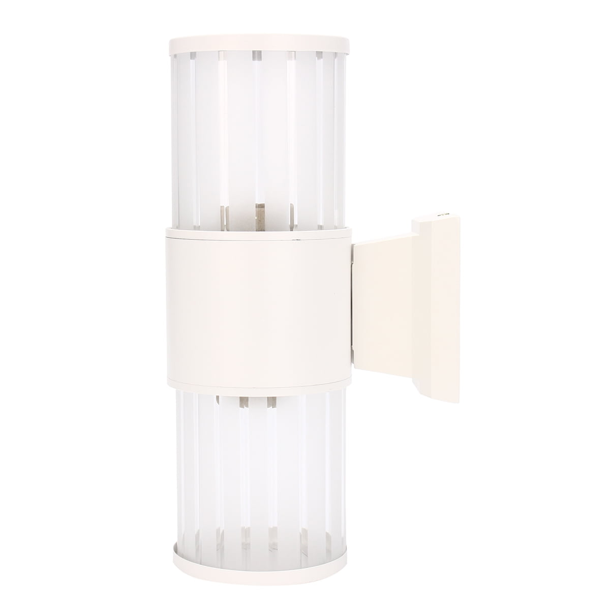 Single-head Up Down Wall Light GU10 Plastic Indoor Outdoor LED Modern Decor
