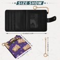 thumbnail image 3 of Women’s Wallet RFID Blocking PU Leather Magnetic Snap Zipper Coin Pocket 7 Card Slots Perfect Gift for Her Cute Teddy Bear and Heart Pattern, 3 of 8