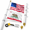 Silver-20FT, variant on 30FT Black Telescoping Flag Pole Heavy Duty Aluminum Flagpole Kit