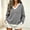 Blue, variant on ISUHAZBO Womens Knit Pullover Sweater Houndstooth V Neck Long Sleeve Contrast Trim Knit with Soft Fleece for Work Fall Winter Clothes M