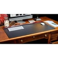 thumbnail image 2 of Dacasso Burgundy Leather 34"" X 20"" Top-Rail Desk Pad, 2 of 4