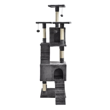 Cat Craft New York Penthouse Cat Playset - Grey - 69 Inches