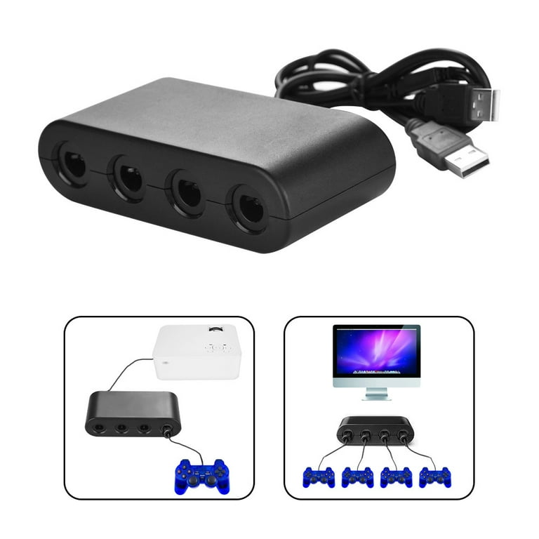 Port USB Controller Adapter For Nintendo Wii U Super Smash Bros