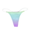 thumbnail image 2 of Gkeoshab Women's Cotton Underwear High Waist Seamless Underwear For Women Panties Cut Hipster Stretch Straps Cheeky Panty For Ladies, 2 of 4