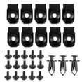 thumbnail image 1 of Engine Under Cover Splash Shield Guard Body Bolts Bumper Fender Liner Push Retainer Fastener Rivet Clips Extruded U-Nuts for Infiniti G35 G37 FX35 FX45 EX35, 1 of 5