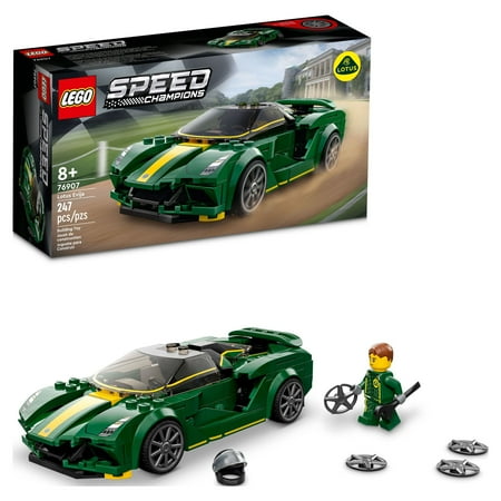 UPC: 0673419358729 | LEGO Speed Champions Lotus Evija 76907 Race Car Toy Model for Kids  Collectible Set with Racing Driver Minifigure