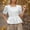 White, variant on pstuiky Short Sleeve Tops for Women Fashion Scoop Neck Solid Color Women'S Clothing Lightweight Loose Fit Comfortable Tees Tops Womens Blouses