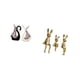 thumbnail image 5 of estatua de cisne,Figuras de cisne,estatuas,decoración del hogar,fiesta de bodas,Escultura de figura,Estatua sentada Figura Escultura Adorno,Estatuas de conejos en miniatura para decoración de, 5 of 8
