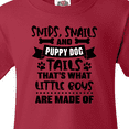 thumbnail image 4 of Inktastic Snips Snails and Puppy Dog Tails That's What Little Boys Youth T-Shirt, 4 of 5