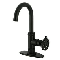 Kingston Brass KSD8500RX Belknap Single-Handle Bar Faucet, Matte Black