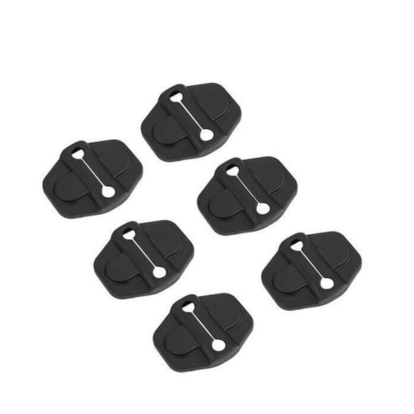 POSSBAY Voodonala for JL Door Lock Cover Buckle Decor Trim for 2018-2021 Jeep Wrangler JL JLU, for Jeep Gladiator JT 2020 2021, ABS Exterior Accessories, 6PAC