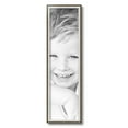thumbnail image 2 of ArtToFrames 7x26" Silver with Stained Grey Picture Frame, Silver Wood Poster Frame, with Regular Acrylic and 2 (FBPL-4767), 2 of 7