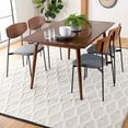 thumbnail image 2 of SAFAVIEH Natura Urban Diamond Area Rug, Black/Ivory, 8' x 10', 2 of 8