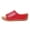 Red, variant on Women's Shock Absorption Wedge Sandals Flexible Rubber Sole Arch Support Slides Cushioned Low Heel Slippers for Summer Beach Walking Dressy Outfits All-Day Comfort