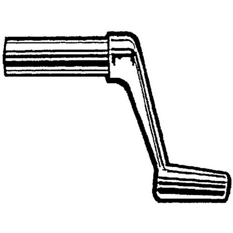 US Hardware Mill Zinc Universal Window Crank For Universal US Hardware Mill Zinc Universal Window Crank For Universal