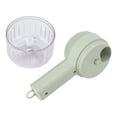thumbnail image 4 of Food Chopper, Stainless Steel Blade Garlic Chopper Compact Size  For Restaurant For Kitchen, 4 of 8