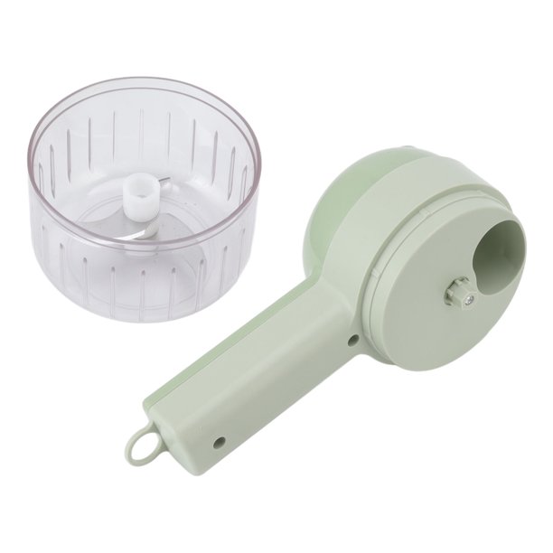 Picadora De Ajo De Mano Con Carga USB, Puerto De Alimentación Abierto, Cuerpo Impermeable, Cuchilla De Acero Inoxidable, Picadora De Alimentos