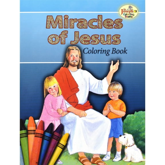 Miracles of Jesus Coloring Book, (Paperback)