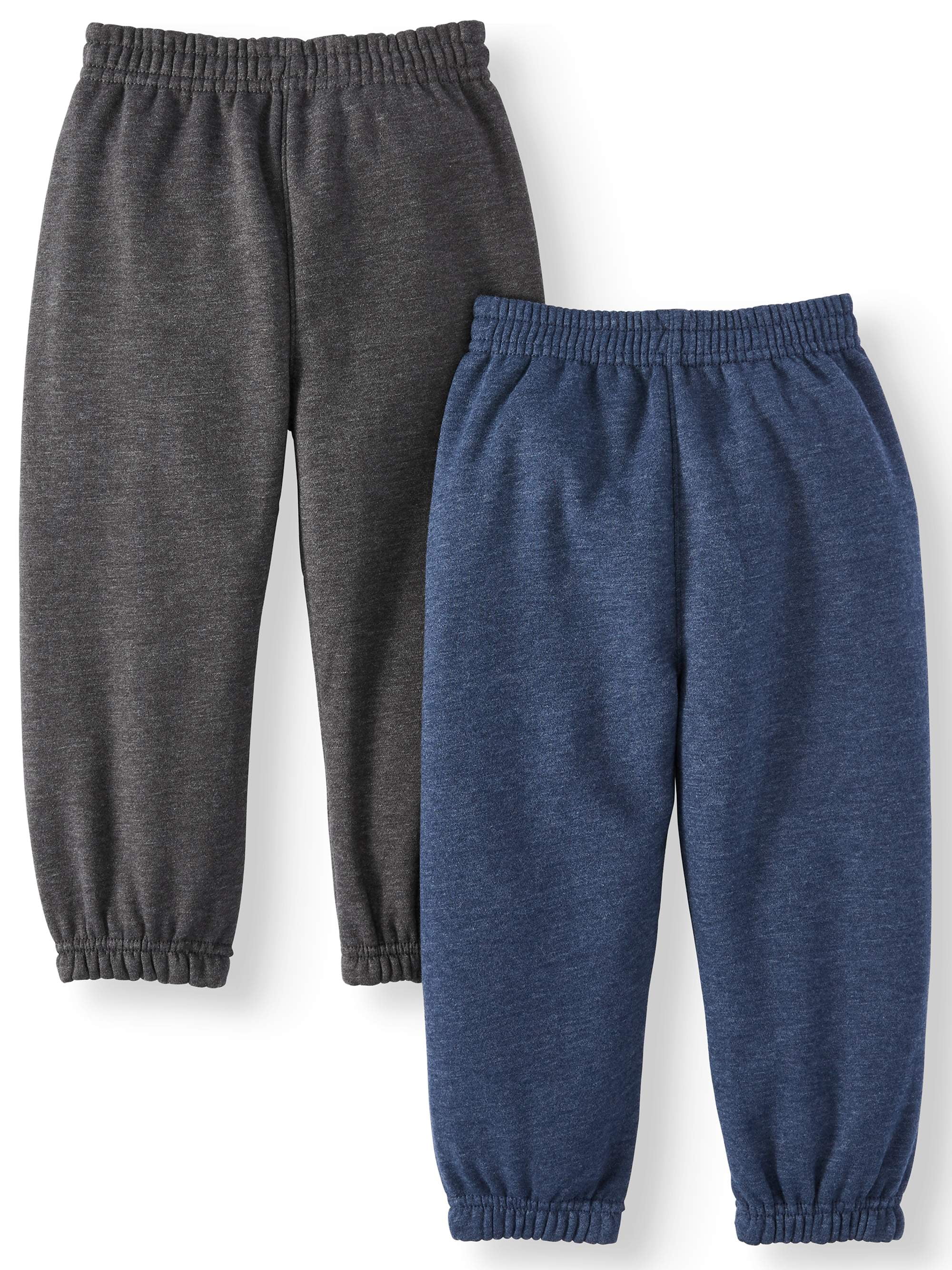 New Garanimals Pants Sz 4T Boys Blue White Stripe Elastic Waist Cuff School