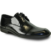 VANGELO New Men Tuxedo Shoes ROCKEFELLER For Formal Wedding Black